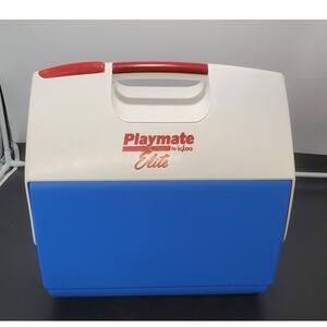 Vintage Igloo Playmate Elite Cooler Ocean Blue, PRE-OWNED